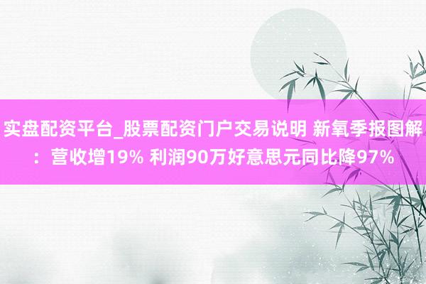 实盘配资平台_股票配资门户交易说明 新氧季报图解：营收增19% 利润90万好意思元同比降97%