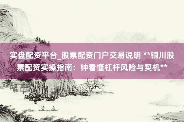 实盘配资平台_股票配资门户交易说明 **铜川股票配资实操指南：钟看懂杠杆风险与契机**